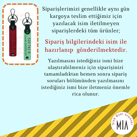 Yeşil-Sarı, İsminize Özel Enerji Dolu Hediye 520 741 8 Sayısıyla Bolluk ve Huzur Getiren Anahtarlık