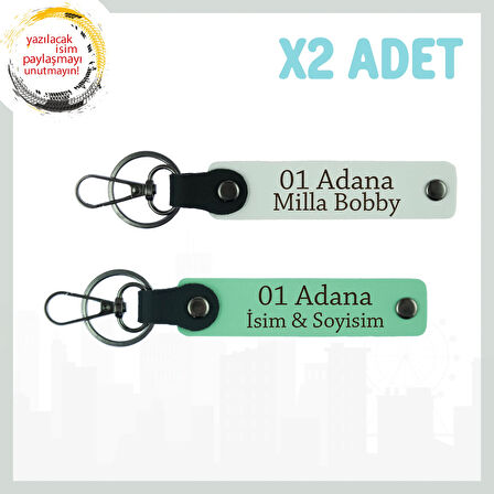 Yeşil-Beyaz, Kişisel Dokunuş Adana’ya Özel Hediye Seçeneği Şık ve Kullanışlı Bir Hatıra Anahtarlık