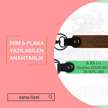 Çiftlere 14 Şubat Armağanı, İsim & Soyisim Yazılı 2’li Anahtarlık Seti, Pembe-Fıstık Yeşil-Gri