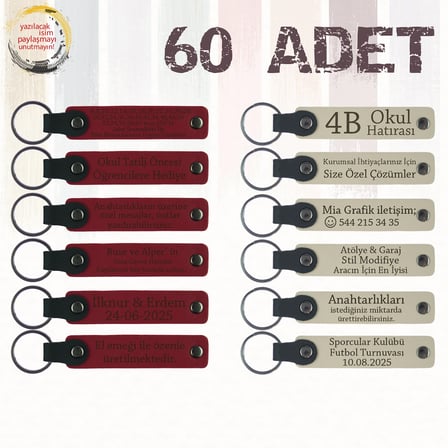 Kırmızı & S Kahve, 60’lı Set, Kişiye Özgü Anahtarlık, Sosyal Sorumluluk Etkinliğine Katkı Anısı
