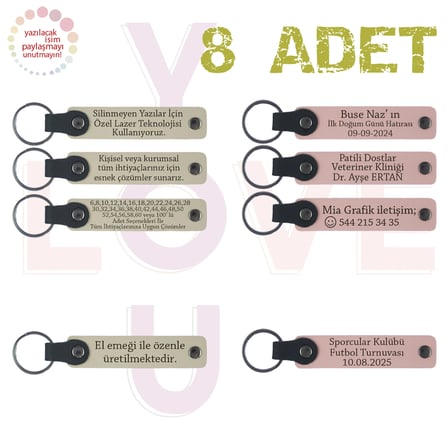 S Kahve & Yavru Ağzı, Müzik Festivali Katılımcılarına Hediye, 8’li Set, Kişisel Mesajlı Hediyelik