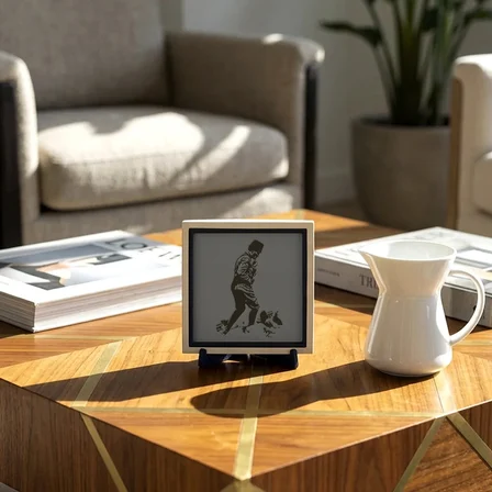 Atatürk Formlu Modern Dekoratif Obje, Ev ve Ofise Estetik ve Karakterli Masaüstü Aksesuarı 10x10 cm
