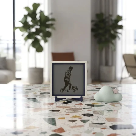 Atatürk Formlu Modern Dekoratif Obje, Ev ve Ofise Estetik ve Karakterli Masaüstü Aksesuarı 10x10 cm