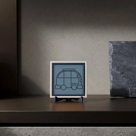 Seyahat Temalı Dekoratif Obje, Gezginler ve Hayal Kuranlar İçin Anlamlı Hediye 10x10 cm