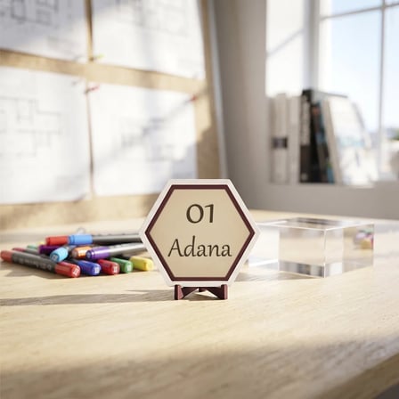 Adana Hatırası Modern Dekoratif Obje, Kitaplık ve Konsollar İçin Estetik Şehir Dekoru 10x10 cm