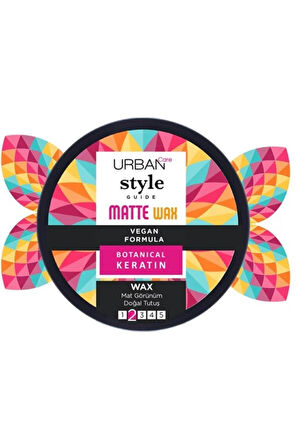 Care Style Guide Matte Wax Matte Look Hair Styling Wax-vegan-100 ml DKÜRN408