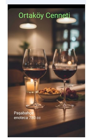 Enoteca 2'li Ayaklı Kırmızı Şarap Kadeh 780cc