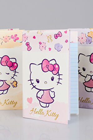 DEKOMUS İLE YENİ SEZON LİSANSLI HELLO KITTY A7 2'Lİ BLOKNOT