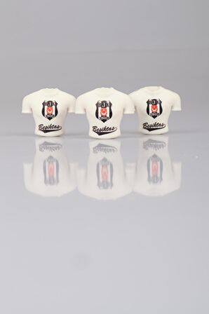 LİSANSLI BEŞİKTAŞ 2'Lİ FORMA TASARIM SİLGİ (KALEME TAKILABİLİR)