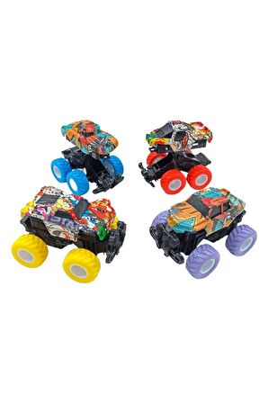 Çarpınca Dönüşen Sürtmeli Off-Road Araç - 13cm Boy ile Hızlı ve Çevik