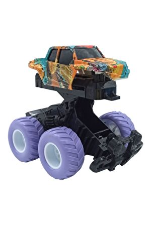 Çarpınca Dönüşen Sürtmeli Off-Road Araç - 13cm Boy ile Hızlı ve Çevik