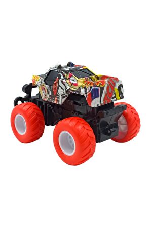 Çarpınca Dönüşen Sürtmeli Off-Road Araç - 13cm Boy ile Hızlı ve Çevik