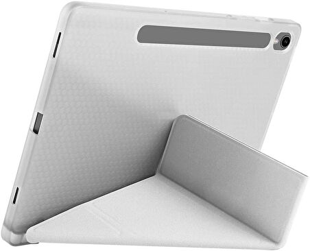 Galaxy Tab S10 FE Plus 13.1 İnç Tablet Kılıfı – Kalem Bölmeli, Standlı, Tri-Folding Manyetik Kapak, Tam Koruma (SM-X626 Uyumlu)