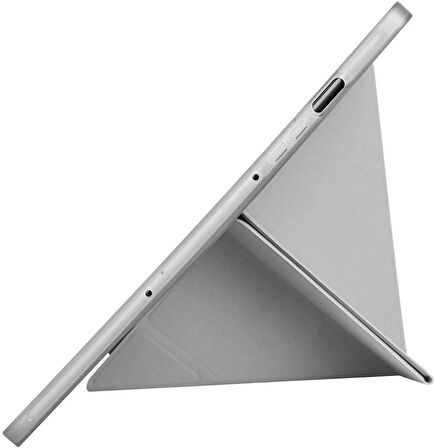Galaxy Tab S10 FE Plus 13.1 İnç Tablet Kılıfı – Kalem Bölmeli, Standlı, Tri-Folding Manyetik Kapak, Tam Koruma (SM-X626 Uyumlu)