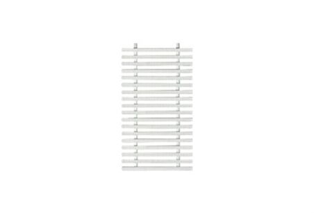 U-PVC Düz Tip Fitilli Havuz Savak Izgarası 241 Mm x 290 Mm 5 Metre