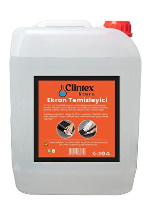 Clintex Kimya Lcd, Led, Ekran Gözlük Temizleyici 5 Lt