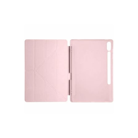 Samsung Galaxy X510 Tab S9 FE 11 Kılıf Kalemlikli Mars Tablet Kılıfı - Rose Gold