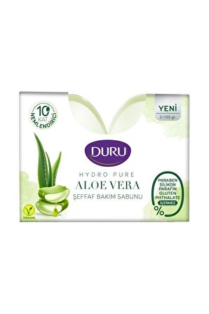 Hydro Pure Aloe Vera Şeffaf Duş Bakım Sabunu 6 Adet