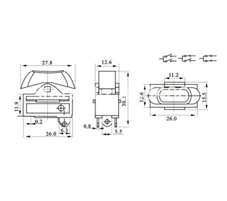 Powertec Tr 801 Saç Kurutma Kademe Anahtarı