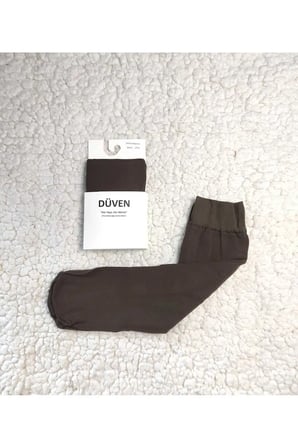 4'Lü Paket Cotton Dizaltı Mat Extra Yumuşak Renkli Pantolon Çorap