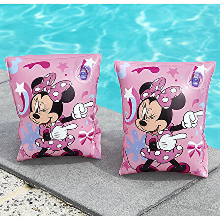 3-6 Yaş 56 Cm Minnie Mouse Can Simidi + Minnie Mouse Kolluk Deniz Simidi, Kız Can Simiti