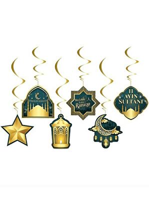 Ramazan Sarkıt Tavan Süsü - Bayram Banner - Kaligrafi Hoş geldin Ramazan Banner