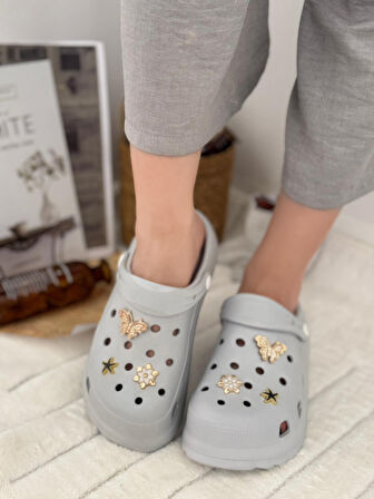 Kadın Yüksek Ortopedik Taban Eva Terlik 0129