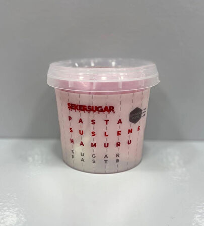Şeker & Sugar - AÇIK PEMBE (BEBE PEMBE) Şeker Hamuru 500gr
