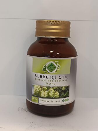 Şerbetçi Otu Toz Ekstresi 70 Gr Cam Kavanoz