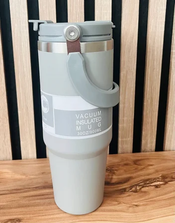 Kişiye Özel 900 ml Vakumlu Paslanmaz Çelik Termos