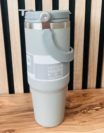 Kişiye Özel 900 ml Vakumlu Paslanmaz Çelik Termos