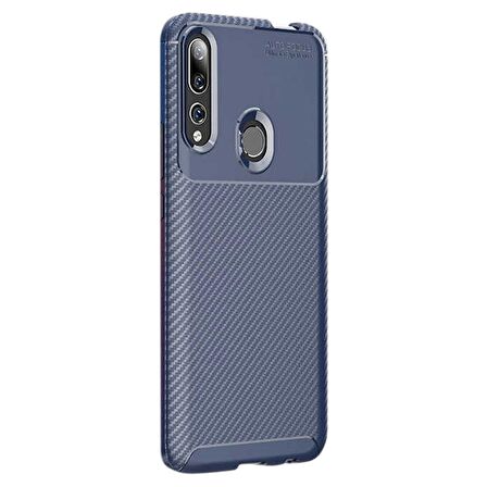 Gpack Huawei P Smart Z Kılıf Negro Karbon Dizayn Silikon