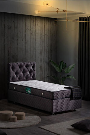 Vita New Baza Başlık Comfort Ortopedik Yatak Seti, Antrasit