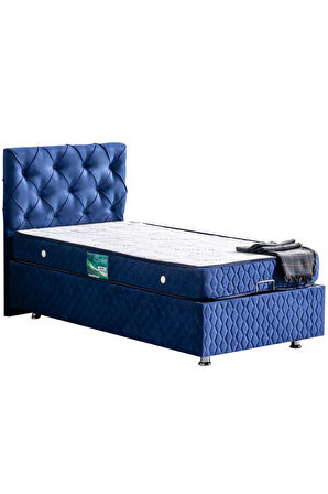 Vita New Baza Başlık Comfort Ortopedik Yatak Seti, Lacivert