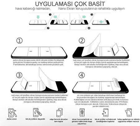 infinix ZERO 40 NANO Ön Ekran + Full Arka Kaplama SET Esnek ULTRA İnce - MAXXPRO - EPU HD