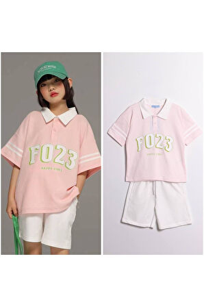 Laciel Paris Polo Yaka T-shirt ve Şort Alt Üst Takım