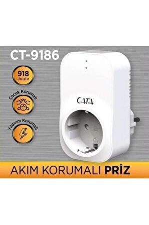 Akım Koruma Prizi Ct-9186