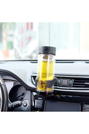 Çok Fonksiyonlu Araç İçi Bardak Tutucu Pratik Oto İçecek Tutacağı