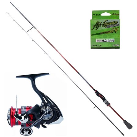 Daiwa Gekkabijin 191cm 0.5-5gr - Daiwa Ninja 1000 LRF Olta Seti