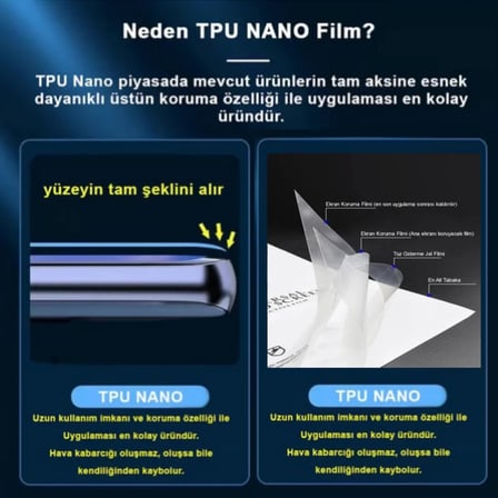 HONOR MAGİC 5 PRO Uyumlu Nano Ekran Koruyucu Ultra İnce AF EPU - 0.25 mm HD STAREX