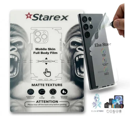 Samsung Galaxy M32 Uyumlu Nano FULL Arka Kaplama Ultra İnce AF EPU MAT - STAREX