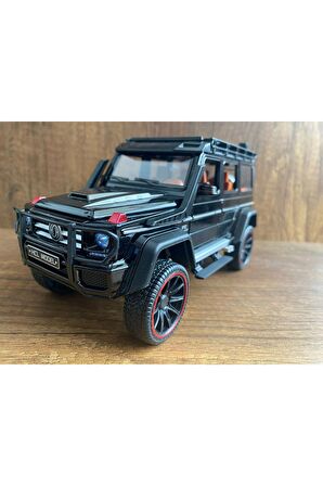 MERCEDES G65 JİP OYUNCAK DİECAST MERCEDES ARABA MERCEDES G65 SİYAH ARABA BRABUS ROCKET