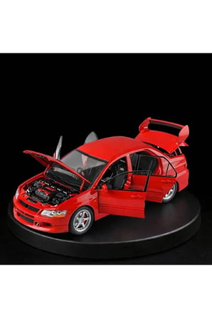 1:24 Mitsubishi Lancer Evolution EV09 Diecast Model Araba Mitsubishi Lancer Açılan Kapılar