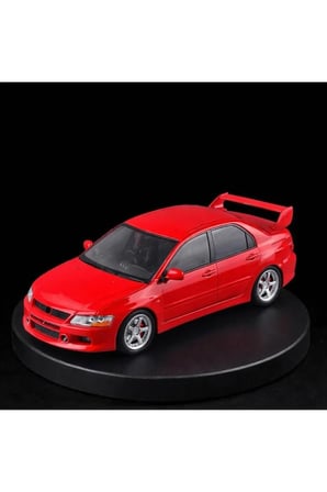 1:24 Mitsubishi Lancer Evolution EV09 Diecast Model Araba Mitsubishi Lancer Açılan Kapılar