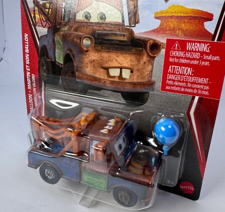 Disney Pixar Cars Mater With Baloon 20.Yıl Model Araba DXV29