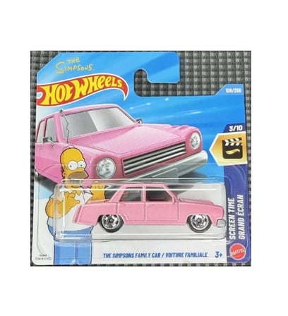 Hot Wheels The Simpsons Family Car 1:64 Diecast Model Araba Koleksiyonluk