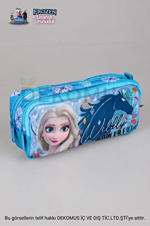 YENİ SEZON LİSANSLI ELSA FROZEN KALEM ÇANTASI HAWK WIDELY