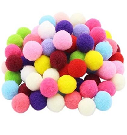 Gen-Of Karışık Pon Pon Seti(10mm+20mm+30mm)