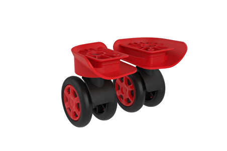 Keo-Plus PP Valiz Tekerleği Sağ ve Sol Turuncu Renk