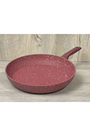 Morelli 30 cm Granit Tava Kırmızı